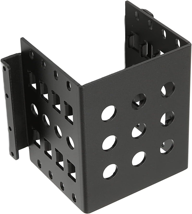 GLOGLOW 2.5 Inch HDD Mounting Rack, 4-Bay Expansion for 2.5 Inch IDE HDD/SSD, Aluminum Alloy, Black - Image 4